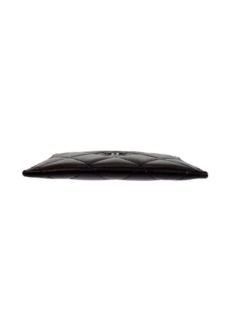 Chanel Classic Card Slot Includes Lambskin Black